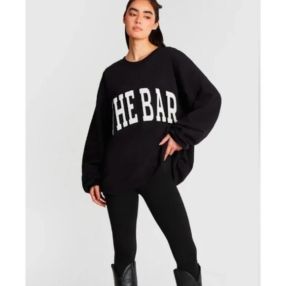 (XL) NWT The Bar Varisty Arlo Sweatshirt - Picture 2 of 6